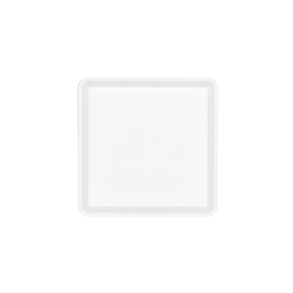 LannuMet 10pcs Plastic 6" Square Plant Saucer Drip Tray Indoors Outdoors Flower Pot Tray