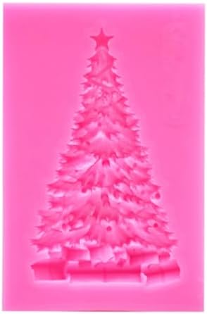 Christmas Silicone Baking DIY Multiple Deco Cake Fond Chocolate Selected Wood These Pend Are Designed for Durability Ensu That They Can Baking Silicone (Christmas tree)