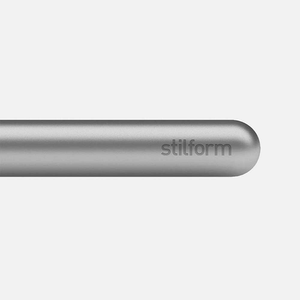 stilform - Ballpoint Pen - Precision Milled Aluminum with Magnetic Closure Mechanism and Superior Schmidt Refill - Award Winning Design (Comet Grey)