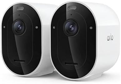 Arlo Pro Security Camera 2K HDR (6th Gen, 2025 Release) Wireless Outdoor Camera, 2 Cam, with Secure Plus 3-Month Subscription