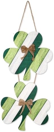 Irish Festival Wooden Door Ornament Wall Hanging for Front Door Mantels Tree Holiday Party Decoration Wooden Party Decoration