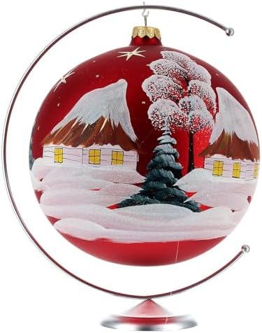 Holyart Christmas Balls: Hanger for Christmas Tree Ornament 200 mm in Silver