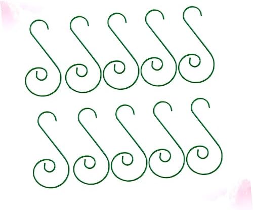 Elegant Christmas Tree Hooks 100pcs S-Shaped Metal Hooks for Ornaments for Christmas Decorations