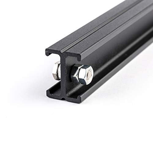 1.5M Single Track for Studio Ceiling Rail System Ceiling Mounting Rail System Accessories H-Shape Track (1.5M Single Track (Fixed Track)) - size: 1.5M Single Track (Fixed Track)