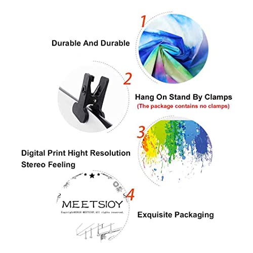Paint Splash Party Backdrop Colorful Painting Art Photography Background MEETSIOY Abstract Oil Painting Photo Booth Props Banner Birthday Party Supplies Photo Backdrop 5x3ft BJZSMT11 - size: 5x3ft