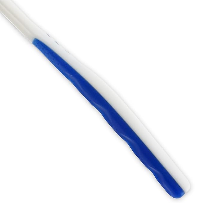GXXMEI 40PCS Tongue Scraper for Adults, Tongue Scraper Cleaner, Blue Tongue Cleaner, Oral Care Scrapers Kits Plastic Tongue Brush for Reducing Bad Breath Adults Kids Healthy Oral Care Tools Easy to Us