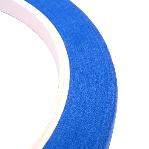 Blue Painters Tape 1/4 Inches x 30 Yards - Multi Surface Use - 120 Yards Total - 4 Rolls - size: 0.25"