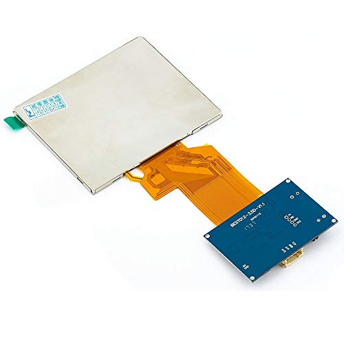 TFT LCD Display RGB LCD Display Module Kit Monitor Screen for Car AV Digital Photo Frame Multi-Function Car-Styling (3.5 inch Screen)