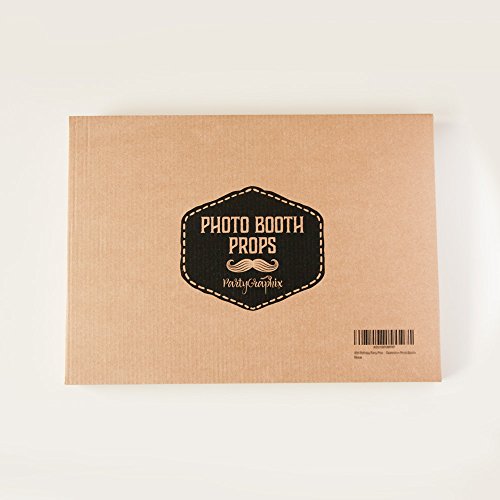 Photo Props by PartyGraphix Roaring 20's Themed DIY Photo Booth for Wedding, Birthday Party or Hollywood Party. Reusable. 25 Pieces - size: 25 Pieces
