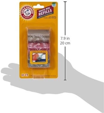 Arm and Hammer 2-in-1 Litter Scoop and Waste Bags Refills, 3 Count