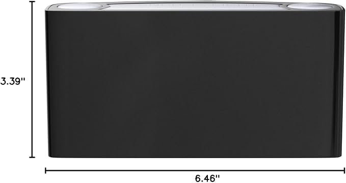 Digital Alarm Clock for Bedroom, Large Screen with 7 Color Night Light