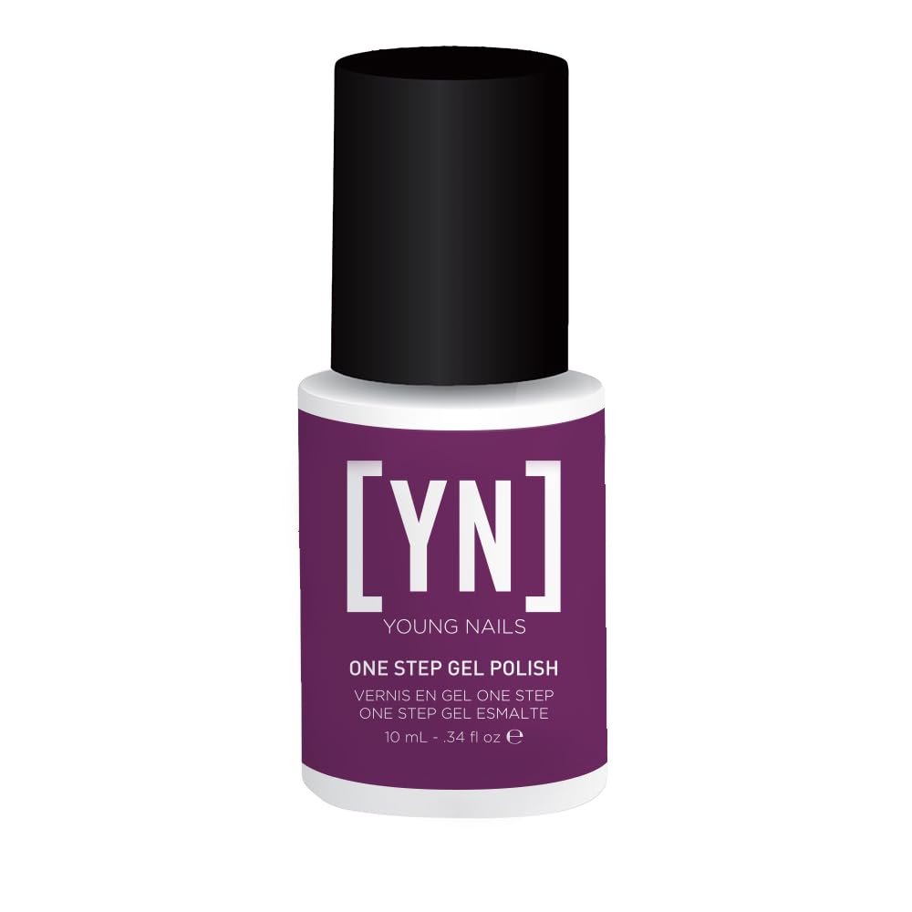 Young Nails Gel Polish, Please Hold, Purple, 1/3 oz