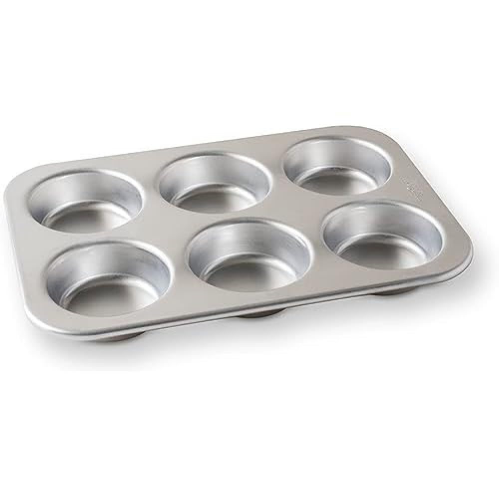 Nordic Ware Naturals Jumbo Coffee Shop Muffin, 6-Cavaties