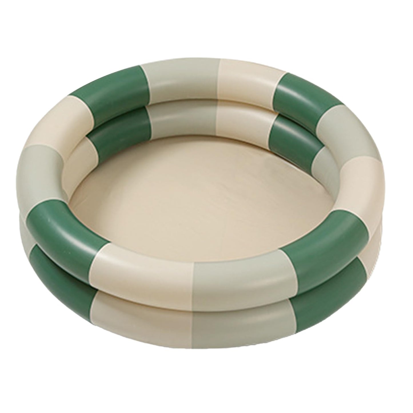 Inflatable Water Play Pool, Thickened Baby Kids Inflatable Pool for Indoor and Outdoor Use (Green Stripe)