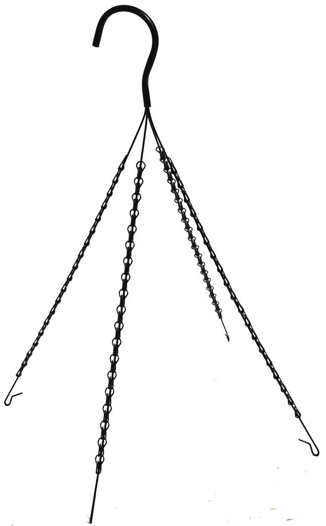 26" Rigid Wire Hanger for Hanging Baskets (WC), 4 Strands - 10 Pcs Pack