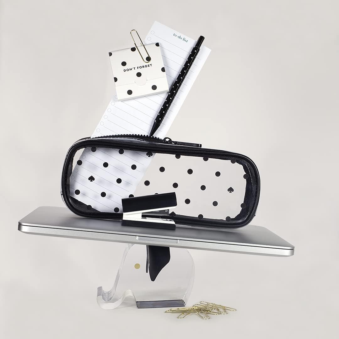 Kate Spade New York Acrylic Cell Phone Stand, Novelty Phone Holder for Desk, Elephant