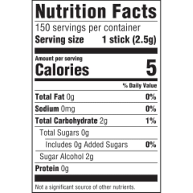 EXTRA Polar Ice Chewing Gum Packs, Sugar Free Gum in Bulk for Fresh Breath, 15 Sticks