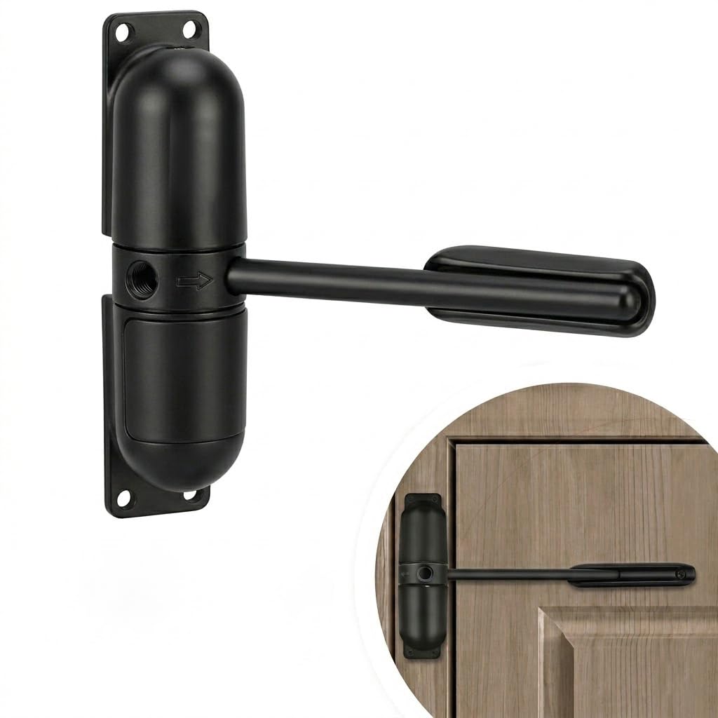 Automatic Door Closer Adjustable Safety Spring Door Closers for Home