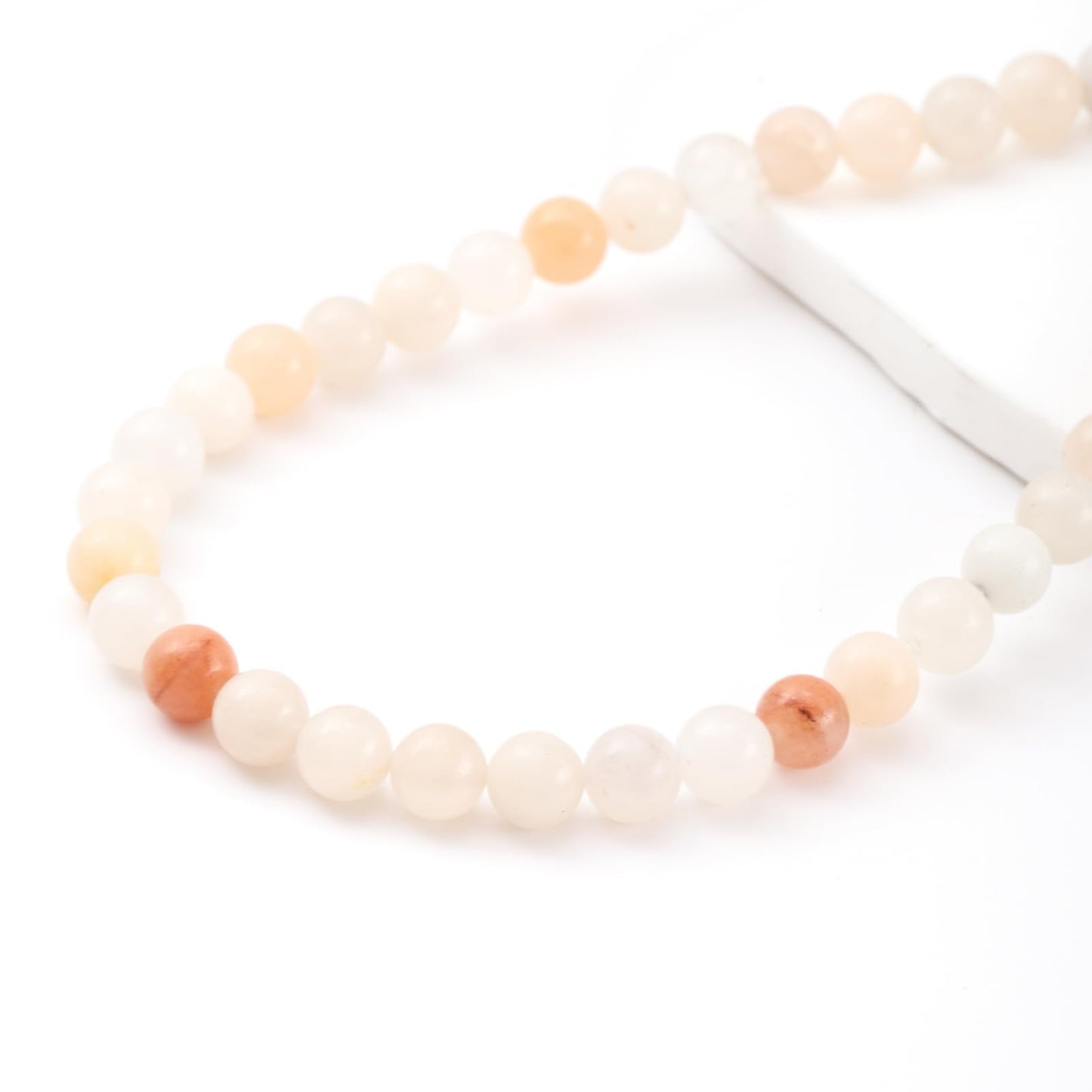 8mm 45pcs DIY Natural Pink Aventurine Stone Beads Round Healing Crystal Gemstone Loose Beads for Jewelry Making Handmade Bracelet Necklace