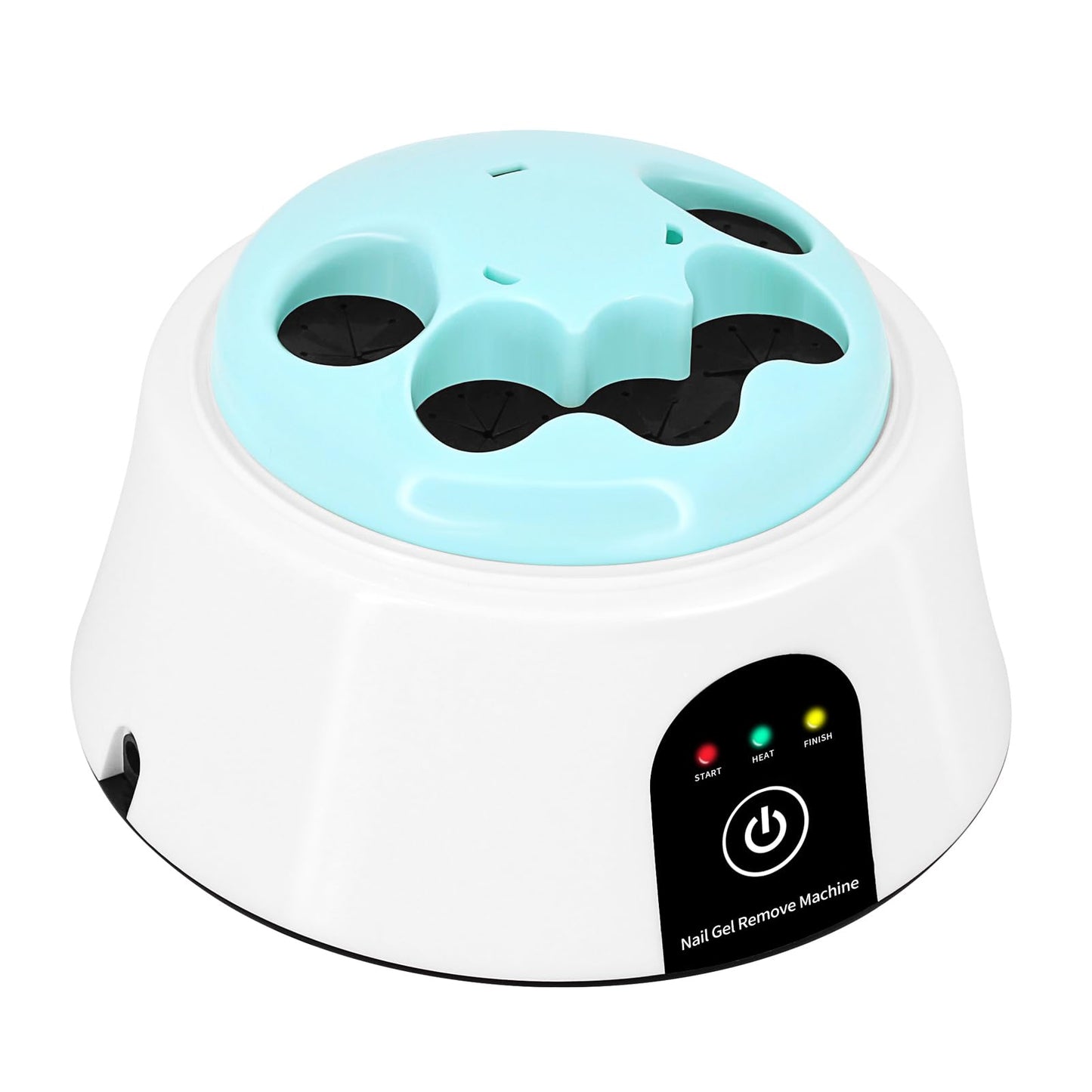 Nail Soaking Bowl, Electric Soak off Bowl Manicure Soaker for Gel Nail Polish Remover, Acrylic Nails, Dip Powder Removal, Blue