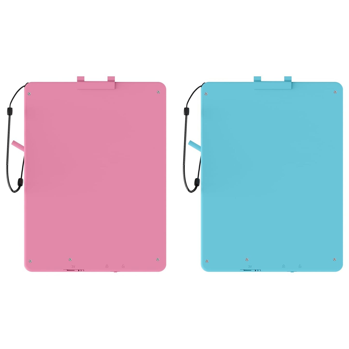 SplashNSpray Writing Tablet, 2pack LCD Drawing Tablet for Kids, Colorful Toddler Doodle Board, Erasable Reusable Electronic Drawing Pads, Educational and Learning Toy for 3+ Years Old Kids 8.5inch