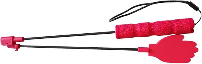 JINPIAOPIAO Portable Dog Training Stick Silicone Whip for Puppy Exercise with Anti Slip Handle Indoor Outdoor Training Tool