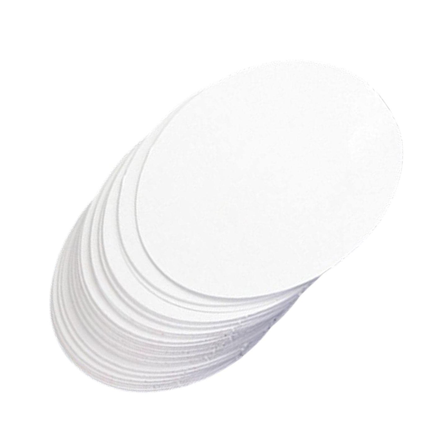 rockible 100 Pieces Button Badge Blank Paper Button Making Supplies Fitments Simple Using Lightweight Craft Making for DIY Lovers Friends Birthday, 58mm