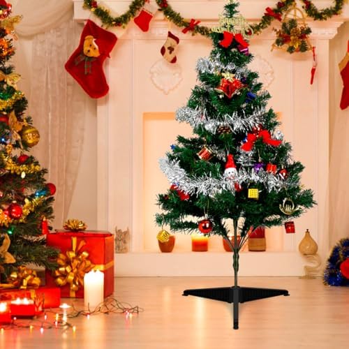 Stylish Christmas Tree Stand Plastic Base for Artificial Trees Compact Design for Festive Decor