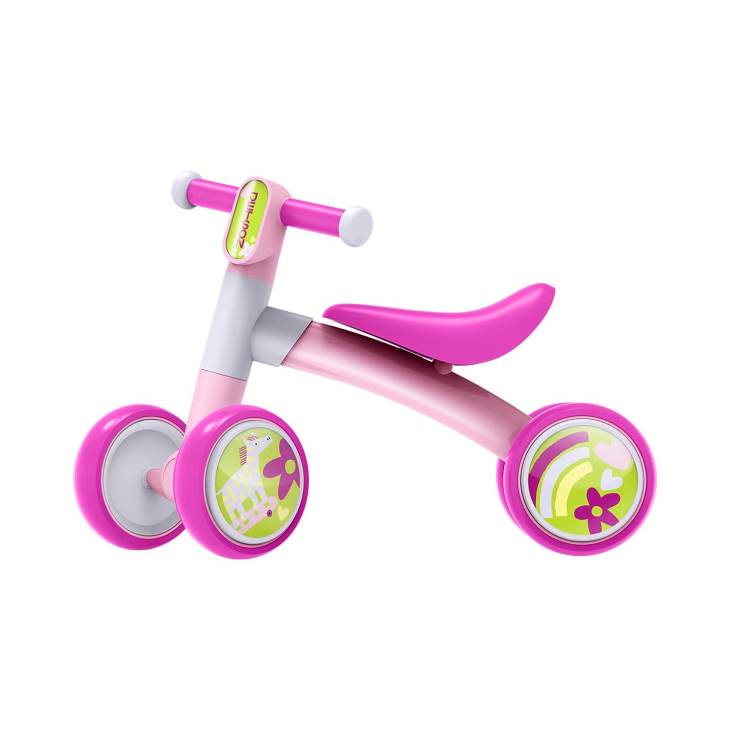 Jetson Bounce Balance Bike, Four Wheels, Ride on, Indoor and Outdoor, Lightweight, Ages 12-24 Months