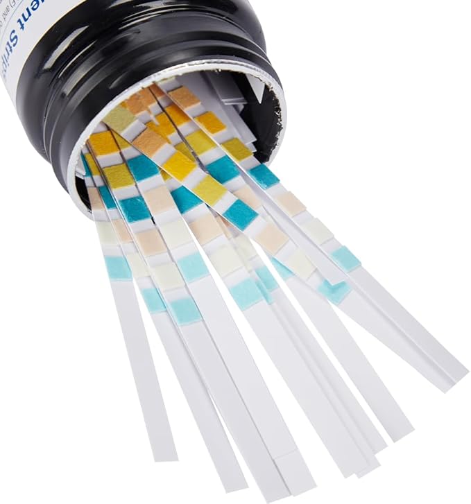 11-in-1 Rapid Urine-Test Strips 11 Parameters for Ketosis, pH, Protein, UTI and More in Your Body-100 Count