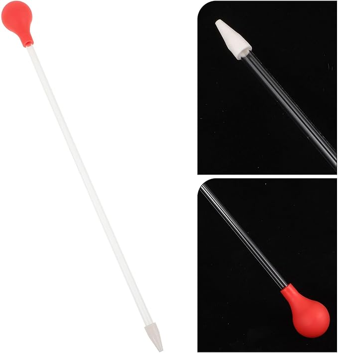 SEWOART Coral Feeder with Soft Head Manual Cleaner for Fish Tank Aquarium Excreta Precise Tool for Coral and Water Plants