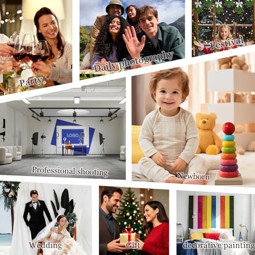Trykid 10x7ft Faded Blue Denim Fabric Backdrop Woven Jean Texture Distressed Wear Surface Photography Background Casual Fashion Rustic Party Decoration Tapestry Photo Studio Prop Fabric - size: 10x7ft