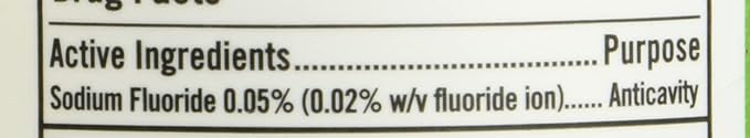 TheraBreath Kids Organic Wacky Watermelon Mouthwash with Fluoride, Anticavity, Dentist Formulated, 16 Fl Oz (Pack of 2)