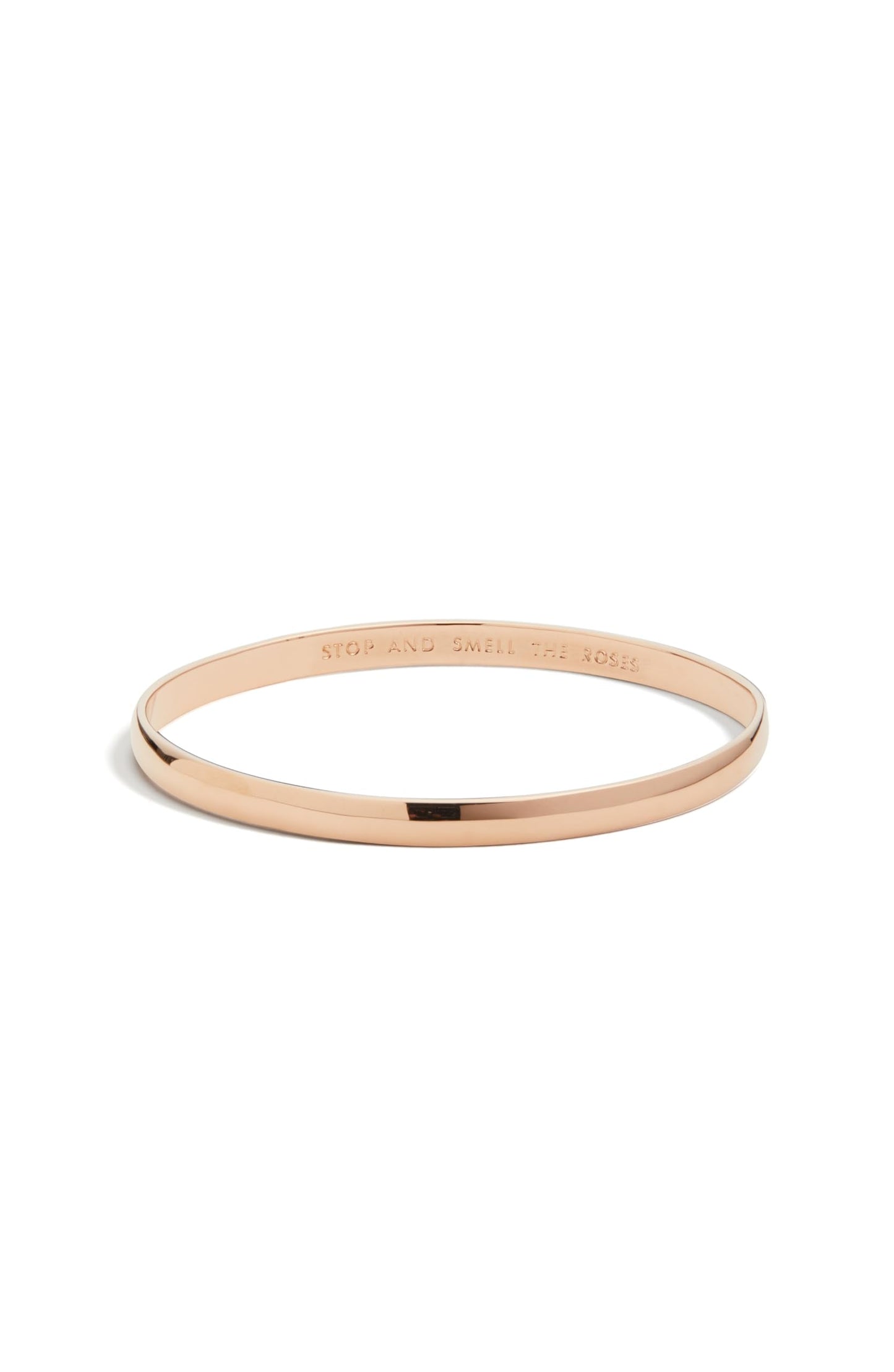 kate spade new york Idiom Bangles Stop and Smell The Roses Solid Bangle Bracelet