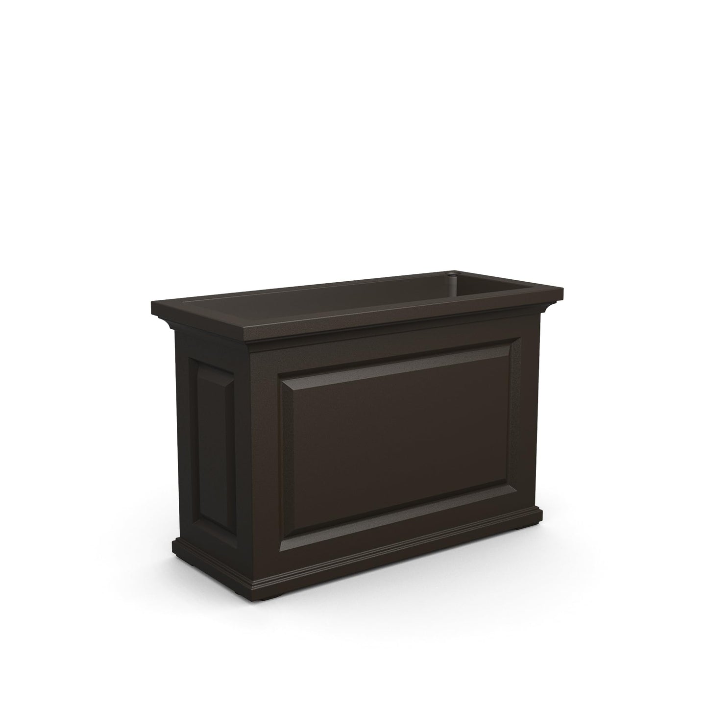 Mayne Nantucket Trough Planter – Self-Watering, Weather-Resistant Planter for Flowers – Durable Outdoor Design for Patio, Porch, or Entryway