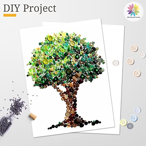 Mat Board Center, 10 Pack 9x12 White Backing Boards, Cardboard for Arts, Prints, Frames, Photos and More - size: 9x12