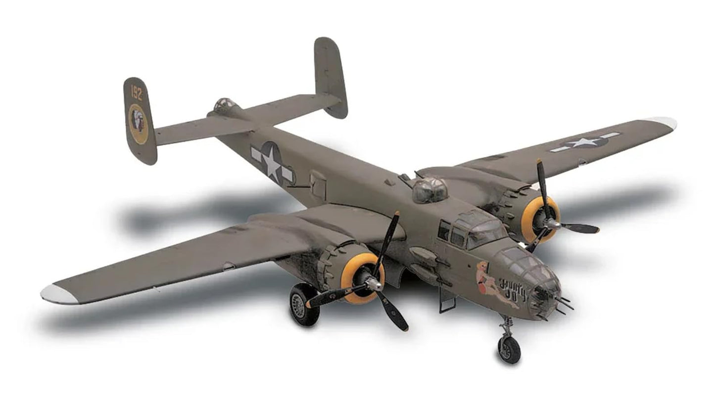 Revell 1: 48 B25J Mitchell, Brown
