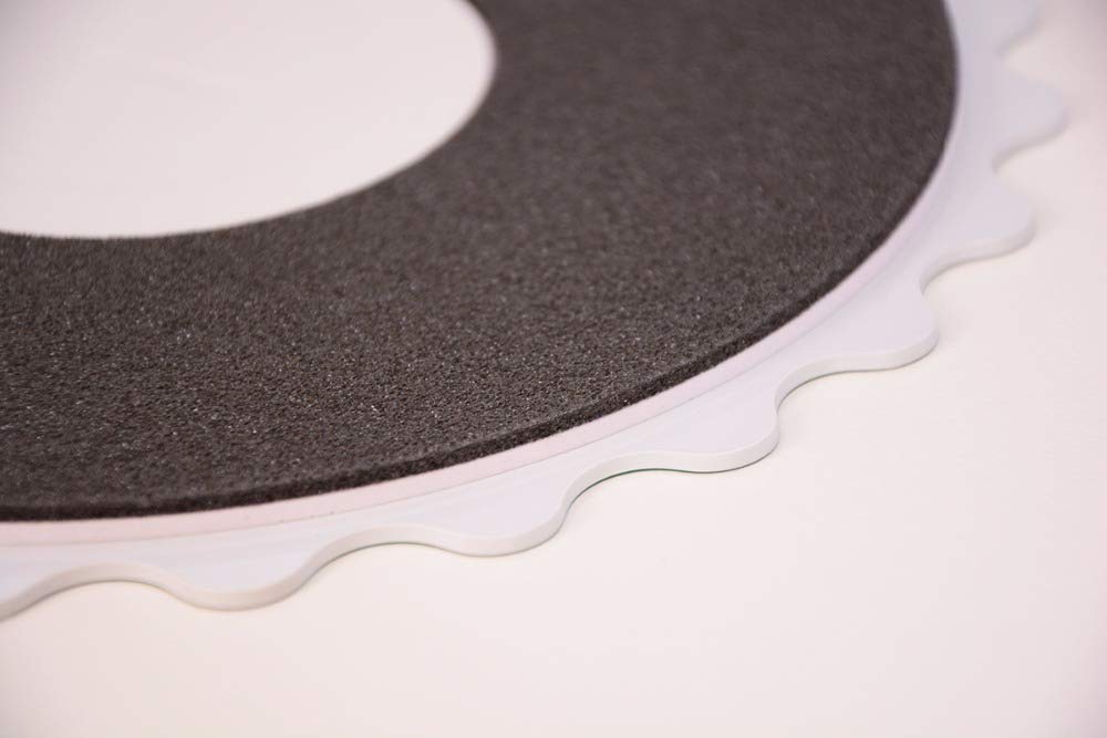 HONEYSEW Circle Rotary Cutting Mat Diameter 20cm(8") Self Healing for Any Table Protection Board Quilt Fabric Doing Crafts Sewing Quilting Projects Rotating Cutter Pad (Green Color)