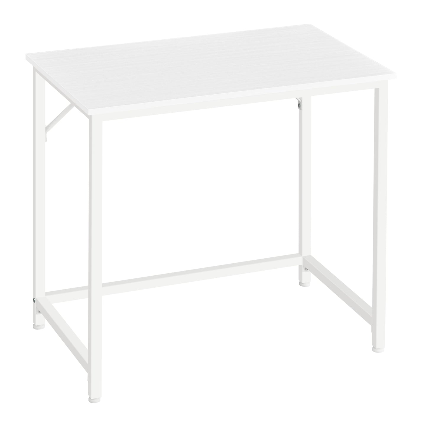 VASAGLE Computer Desk, Office Work Desk, 31.5 x 19.7 x 29.9 Inches, for Study, Bedroom, Home Office, Living Room, Maple White and Cloud White ULWD038W44