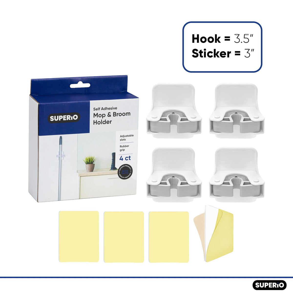 Mop and Broom Holder