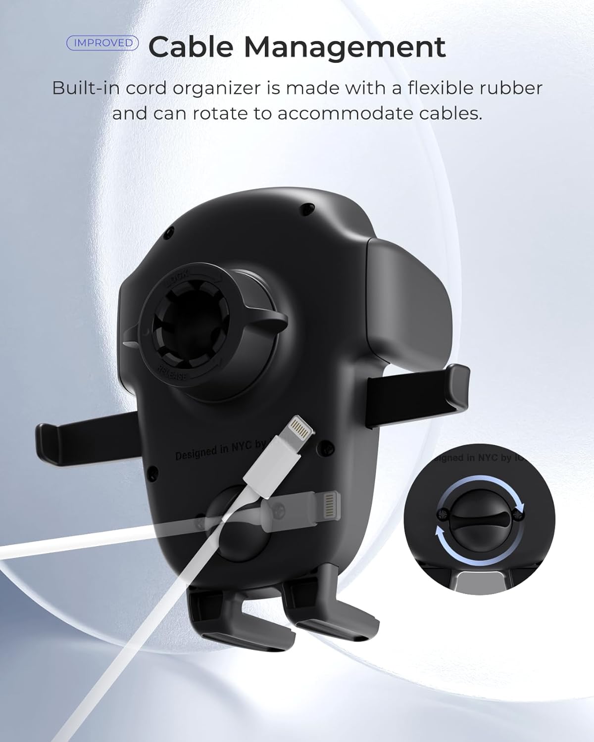 iOttie Easy One Touch Advanced CD Slot Car Phone Mount - Universal Cell Phone Holder for iPhone, Google, Samsung, Moto, Huawei, Nokia, LG, and All Other Smartphones