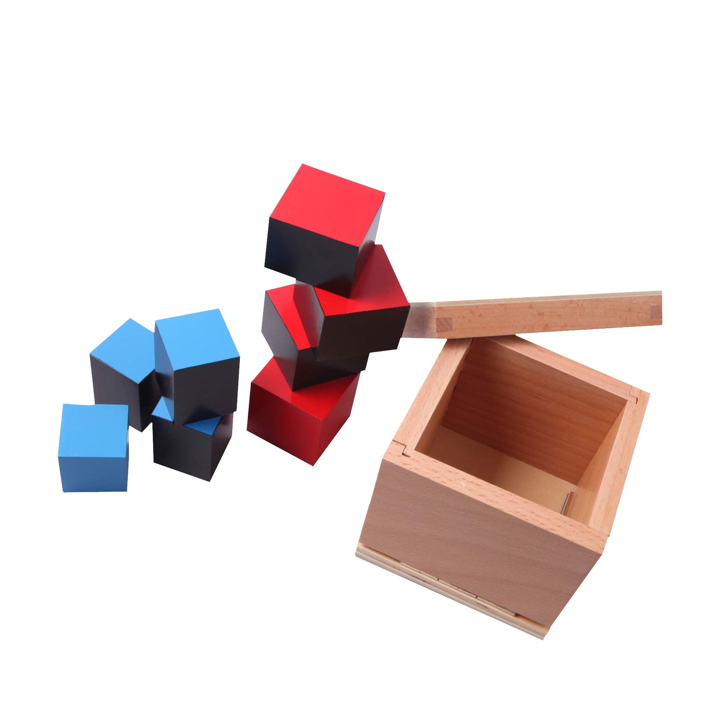 Adena Montessori Binomial Cube Montessori Sensorial Educational Toys for Kids Learning Early Educational Toys