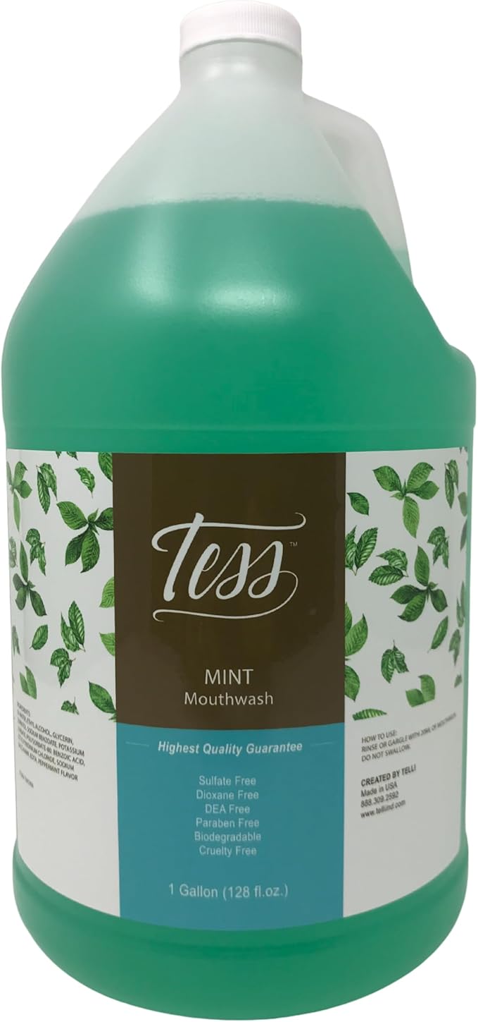 Tess Mint Mouthwash (1 Gallon)