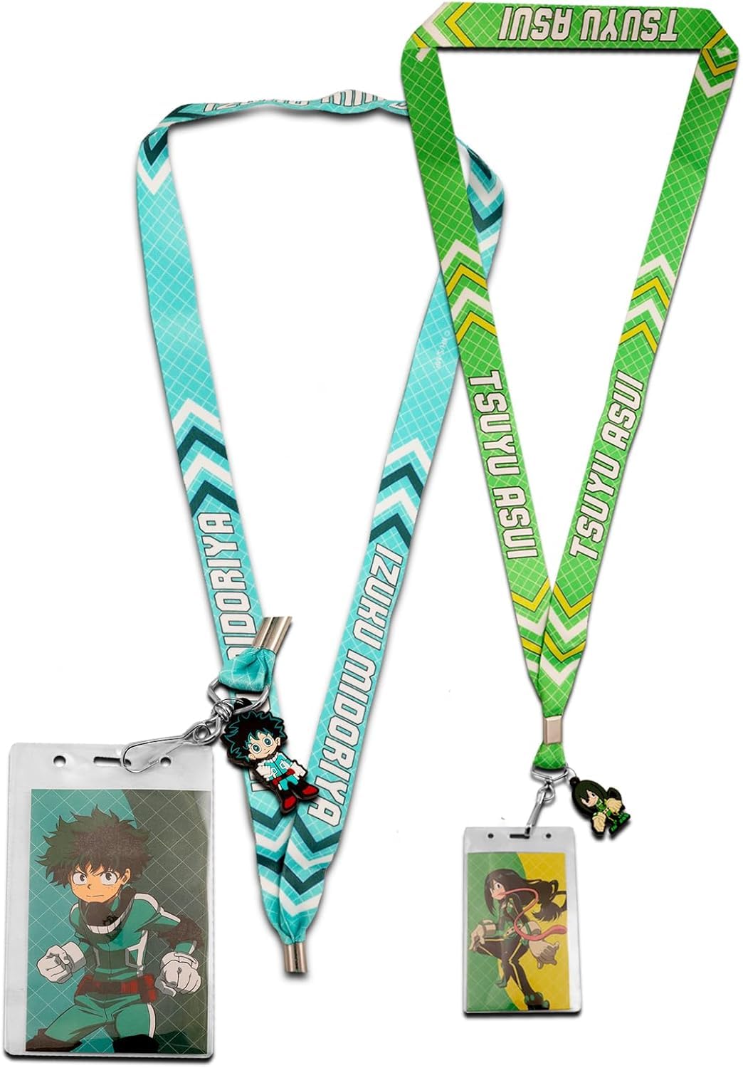 My Hero Academia 3 Pack Lanyard Blind Bag Set - ID Holder, Charms, Stickers & Bookmark - Officially Licensed - Perfect for Comic Con & Events