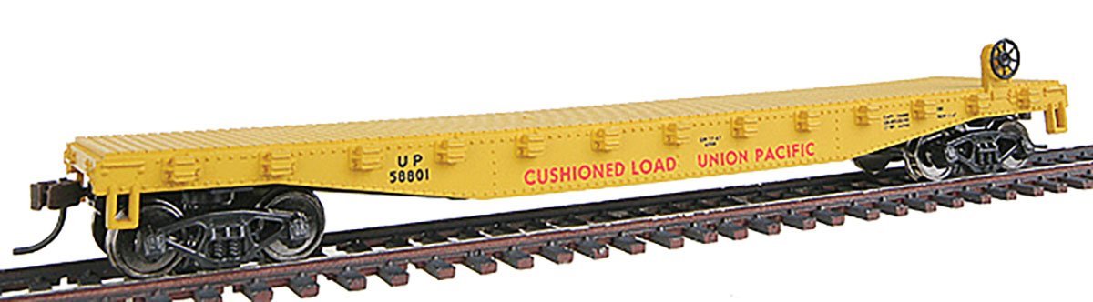 Walthers Trainline Flatcar-Ready to Run-Union Pacific(R) 931-1603 HO Scale Model Railroad - Freight Model