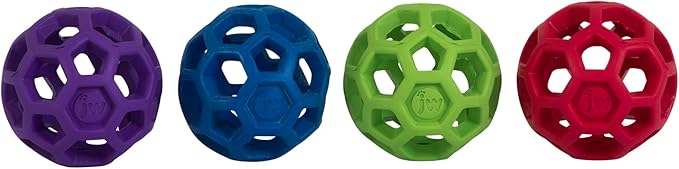 JW Pet Hol-ee Roller Treat Dispenser Puzzle Ball, Mini 1.75in, Rubber