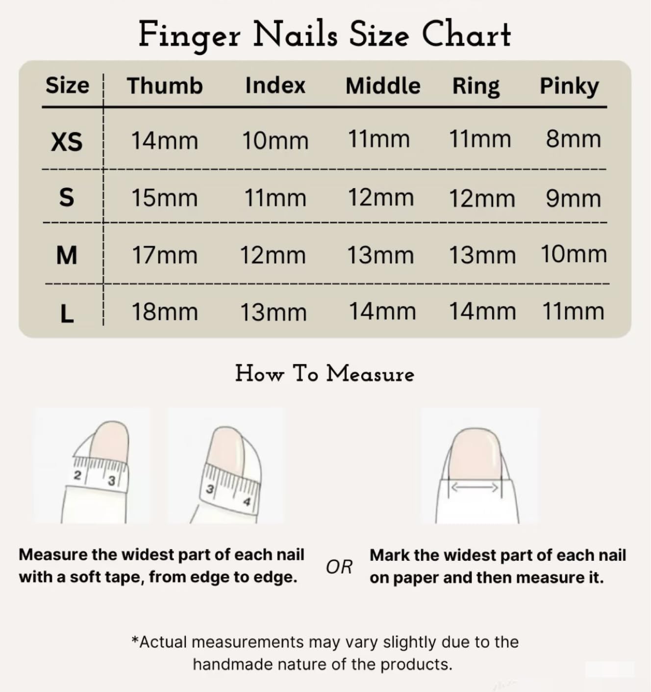 Solid Color Press On Nails Short Almond Style (Pink)