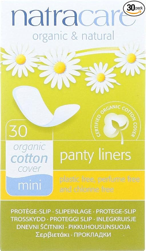Natracare Natural Panty Liners -- 30 Pads