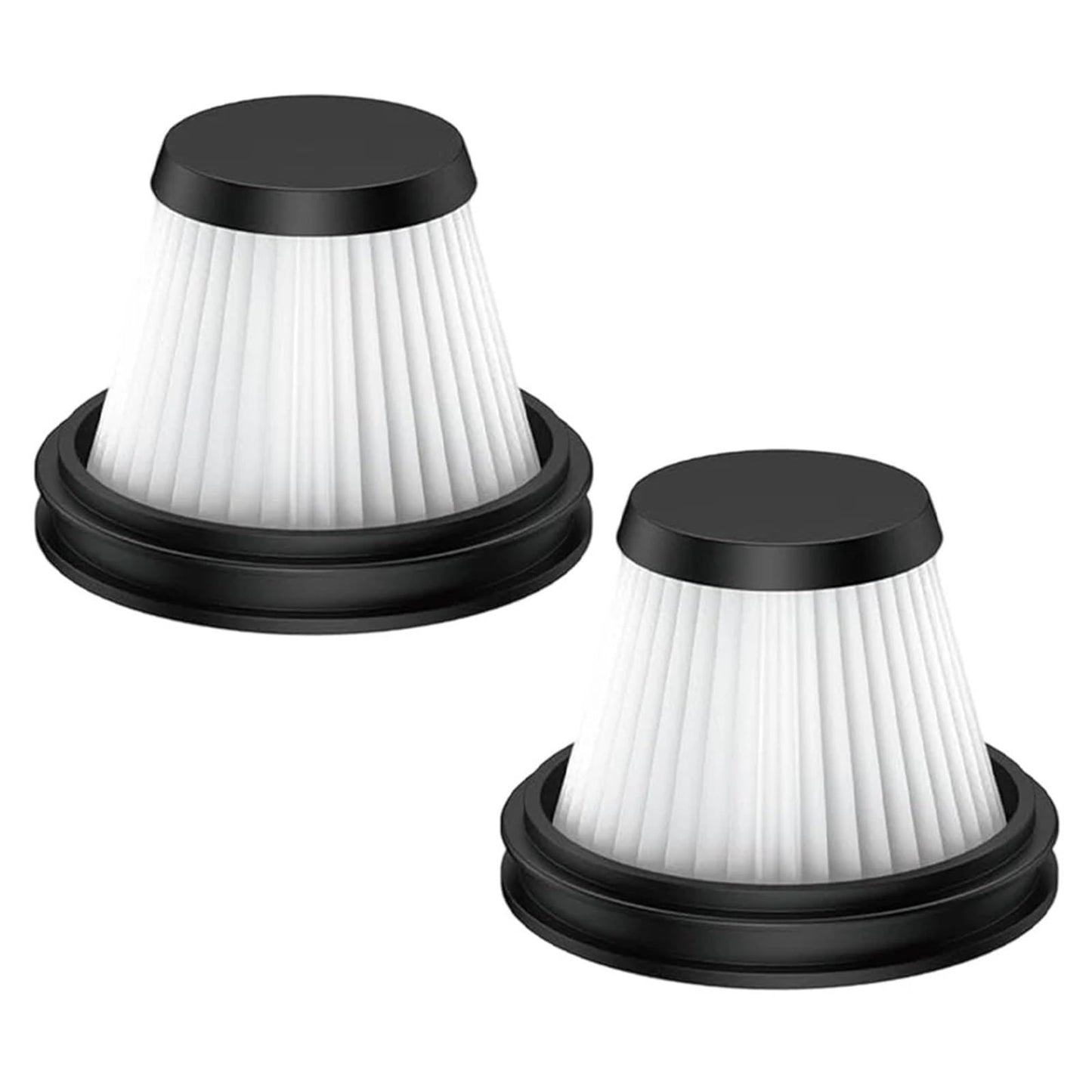 Reliable Daily Use 2/4pcs Filter Kit Car Vacuum Cleaner Filter,Compatible with Baseus A5/A5air Car 16000pa Vacuum Cleaner Household Cleaning Parts(2 PACK)