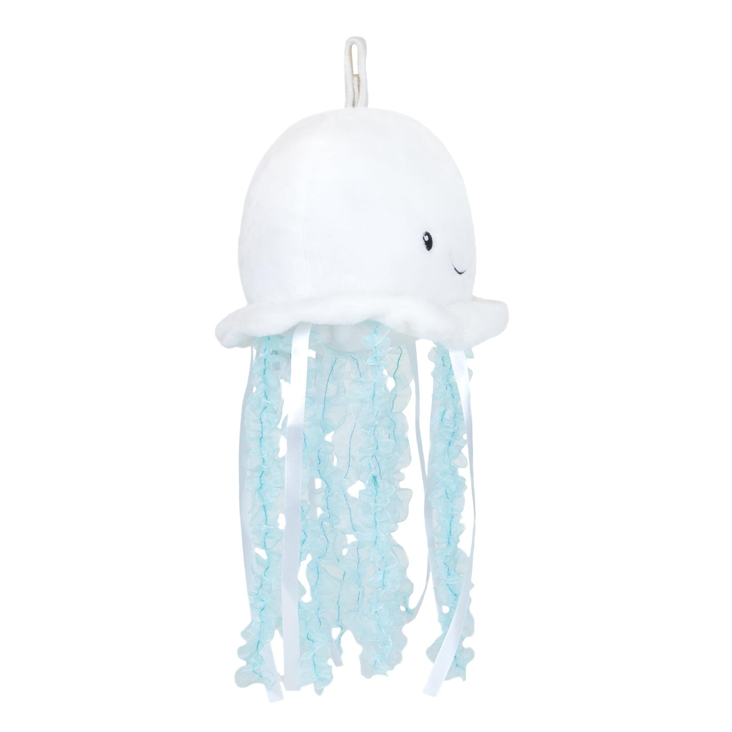 Cuddle Barn - Jellyfish Bubbles | Soft Jelly Fish Plush Toy | Hanging Loop | Gentle Color Changing Lights | Plays Ocean Melodies with Volume Control- Gift for Baby, Toddlers, Kids - 18 Inches